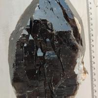 Quarzo fumè nero minerali cristalli 