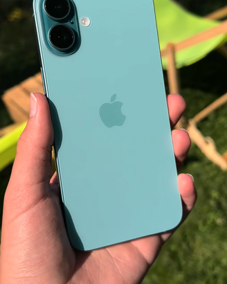 iphone 16 plus teal 256 gb - 1 mese di vita
