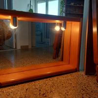 Specchiera bagno legno