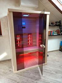 Sauna infrarossi mod. TASTE 131x100x194
