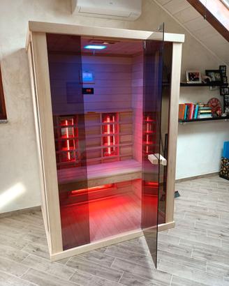 Sauna infrarossi mod. TASTE 131x100x194