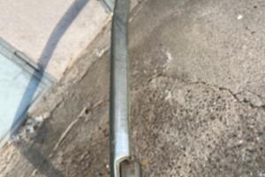 Paraurti auto FIAT 850 Coupé completo orig. epoca