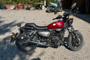 Keeway k-light 125 rosso cremisi