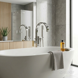 Miscelatore Vasca a Colonna della Graff