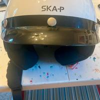 Casco SKA-P bianco tipo jet