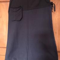 gonna  nera cotone Luisa Viola