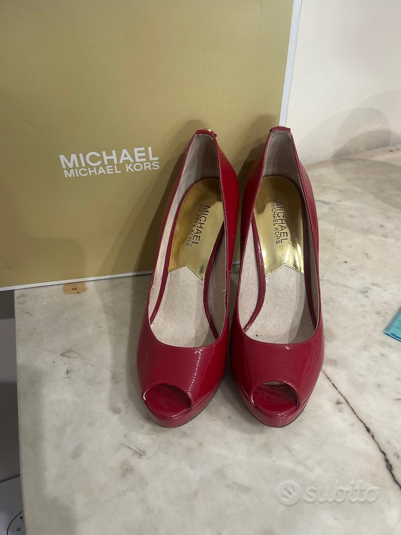 Michael kors shop scarpe rosse