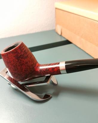 Pipa W. O. Larsen Port ghiera in argento 
