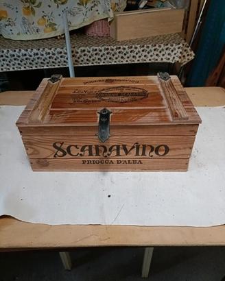 cassetta in legno Scanavino