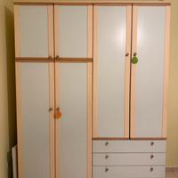 Armadio 6 ante per bamhini e ragazzi