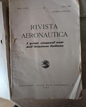libri  rivista antica dell aeronautica 