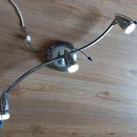 Lampadario o applique con 3 faretti led 50euro
