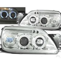 FARI FORD FIESTA 99-02 ANGEL EYES FONDO CROMATO