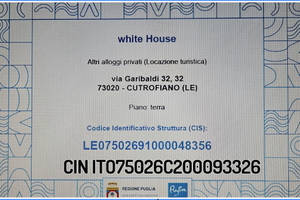 Casa vacanze x breve periodo