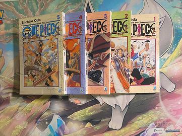 Manga one piece Vol.(1-5)