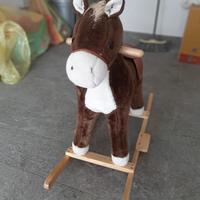 Cavallo a dondolo gioco bimbo/a
