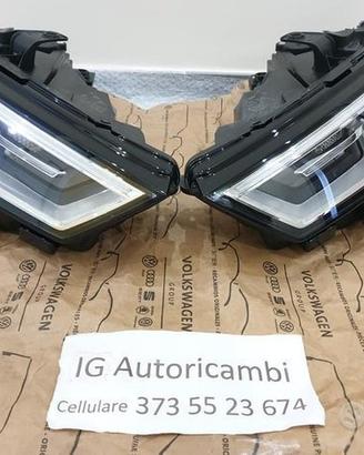 Fari Audi A3, 8V Bi-xenon LeD 'ORIGINALI' DAL 2016