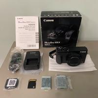 Canon Powershot G5X mark II + 2 batterie