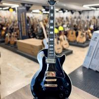 EPIPHONE LES PAUL CUSTOM BLACK + CUSTODIA