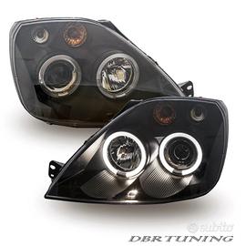 Coppia fari LED FORD FIESTA MK6 02-08 nero