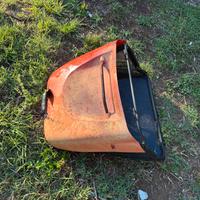 Cesto posteriore trattorino castelgarden el63m