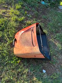 Cesto posteriore trattorino castelgarden el63m