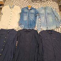 set 6 Camicie Uomo Varie Marche 