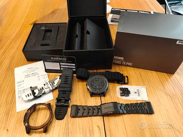 garmin fenix 7x pro solar sapphire TITANIUM