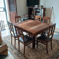 tavolo tedesca con 6 sedie