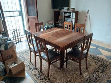 tavolo tedesca con 6 sedie