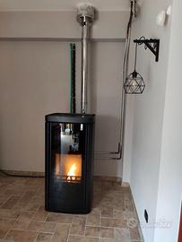 Idro Stufa policombustibile Girolami Soft 22 Kw21