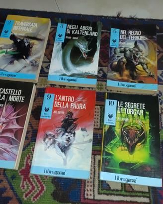 Lupo Solitario 2 3 6 7 9 10 librogame 6 volumi

