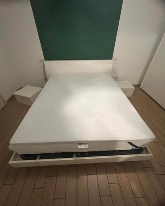 MATERASSO IKEA 160 x 190 + TOPPER BEDSHIRE NUOVI 