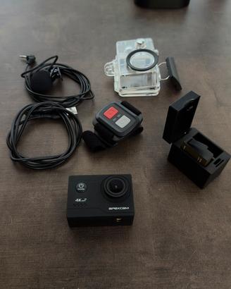 Action Cam Apexcam 4K con accessori