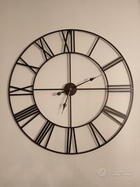 Orologio nero in metallo 88cm