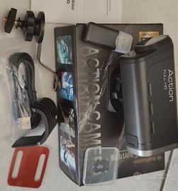 Action Cam Doppia Fotocamera da Casco/Moto 4K New