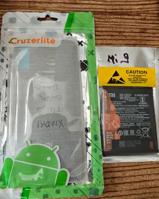 Cover posteriore e batteria nuova Xiaomi Mi 9