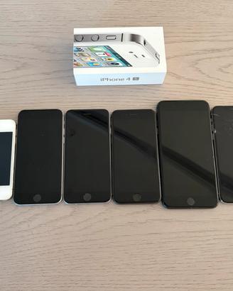 Lotto iphone 4s, 6s, 6s, 8, 8 plus, X