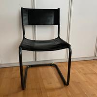 Sedia Zanotta in cuoio