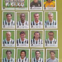 16 figurine Juventus 2001 2002  panini calciatori