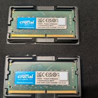 Crucial (8x2)16GB DDR4-3200 sodimm