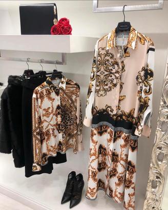 Vestito Chemisier Fantasia