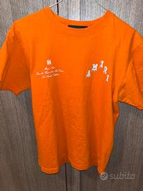 T shirt amiri arancione