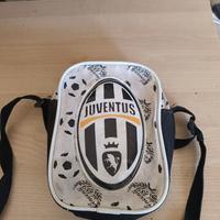 Borsello Juventus Ufficiale. Tessuto e Pelle