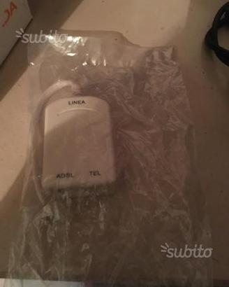 Cavo linea telefonica doppia via Tel / ADSL
