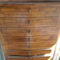 coppia di comò a cassetti vintage