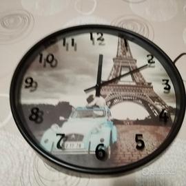 orologio Citroen due cavalli Torre Eiffel