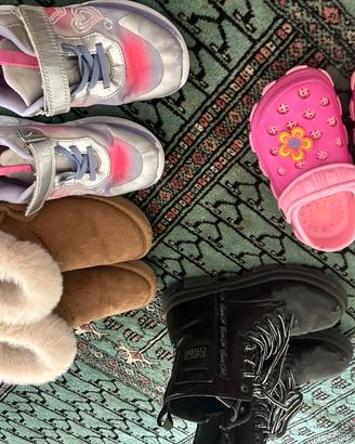 Scarpe da bambina, numero 34, 35