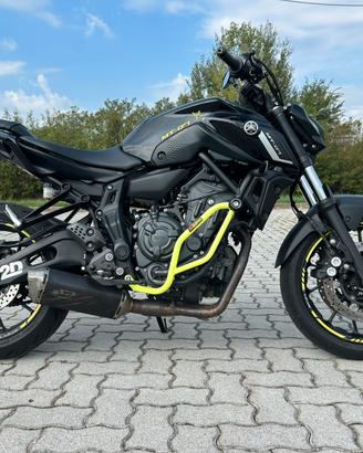 Scarico Spark Circuit MT07 R7 Omologato