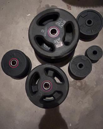 Pesi - Disco gomma bodybuilding DOMYOS